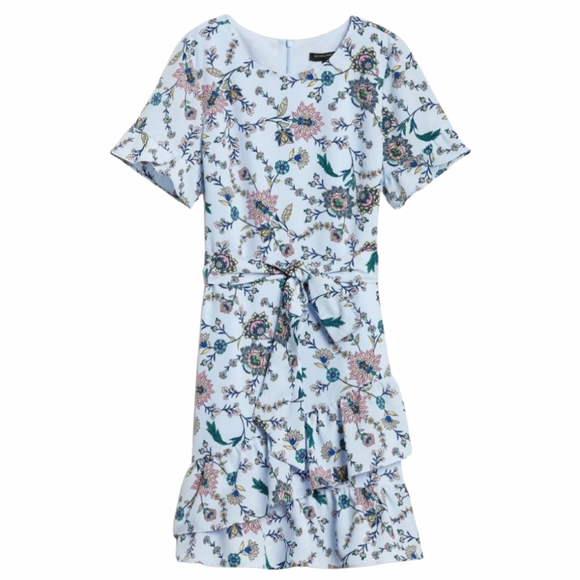 NWOT Banana Republic Factory Frill Fit and Flare Dress